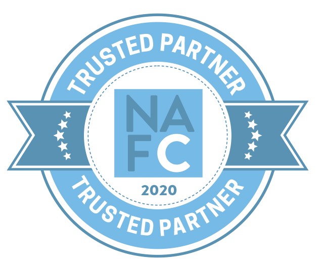 NAFC's 2020 blue Trusted Partner badge 