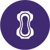 <div><strong>Contoured Pad Design</strong></div>