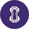 <div><strong>Contoured Pad Design</strong></div>