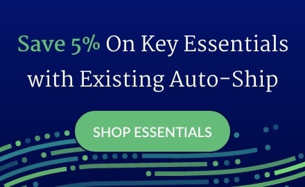 Save 5 percent off on essentials with auto-ship