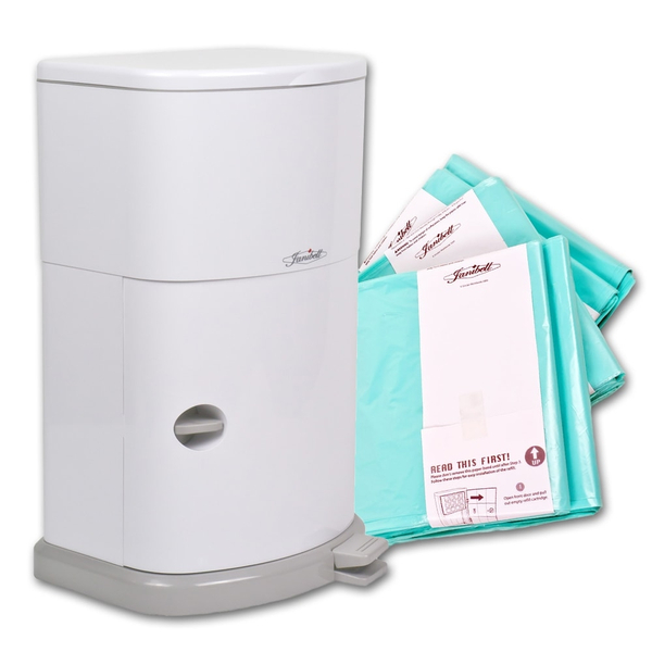 Akord Adult Diaper Disposal Pails and Refill Bags Incontinence Supplies