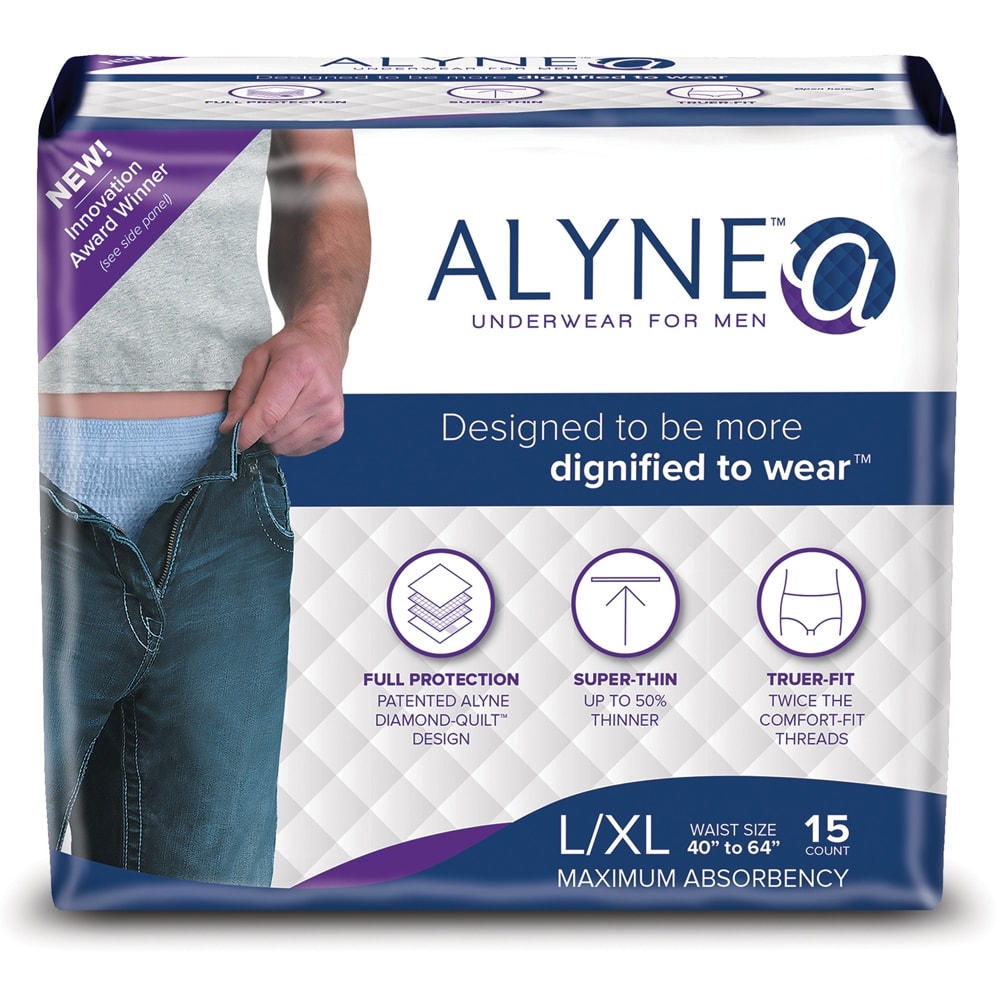 Alyne Ultra-Thin Underwear for Men, Large/X-Large