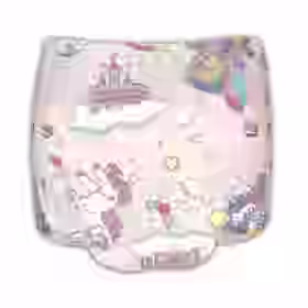 Crinklz Plastic-Backed Printed Adult Diapers