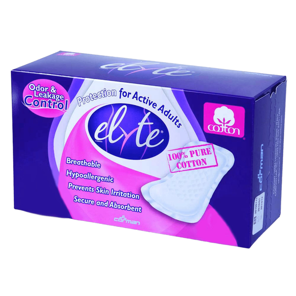 Elyte Cotton Hypoallergenic Bladder Control Pads