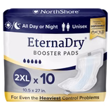 NorthShore Booster Pads with Adhesive, 2X-Large, Pack/10