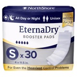 NorthShore Booster Pads with Adhesive, Small, Pack/30