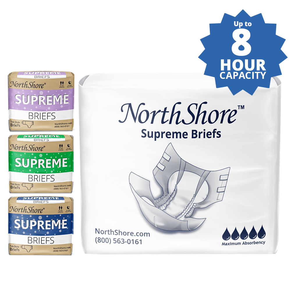 NorthShore Supreme Tab-Style Briefs