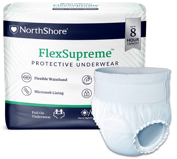 NorthShore FlexSupreme Pull-On Style Adult Protective Underwear | Adult ...