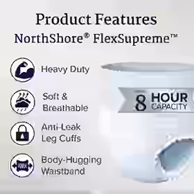 NorthShore FlexSupreme Pull-On Underwear