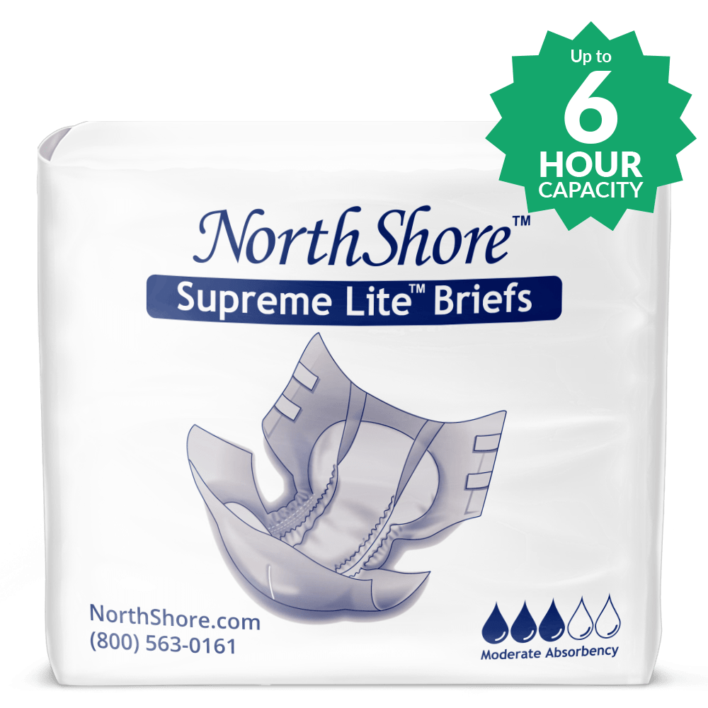 NorthShore Supreme Lite Tab-Style Briefs