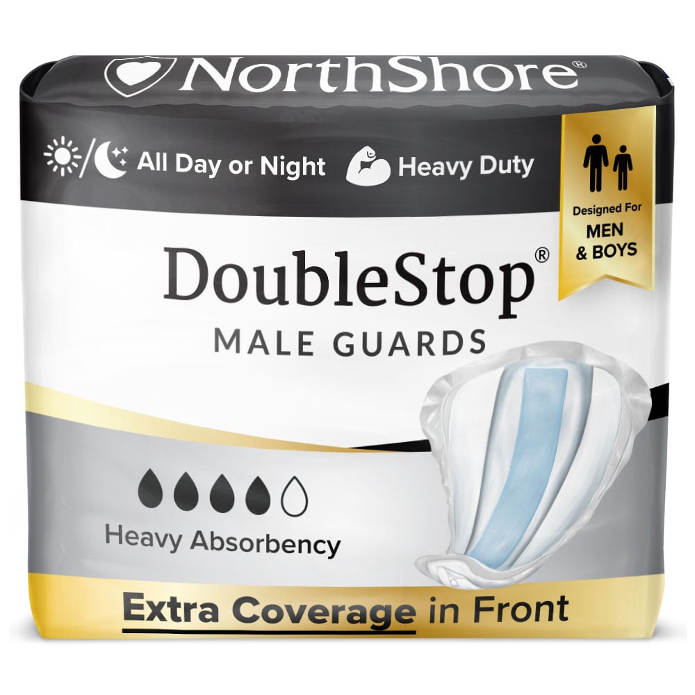 NorthShore DoubleStop XL Male guards for incontinence