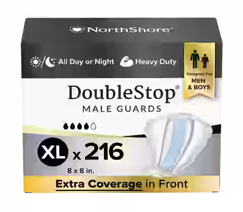 NorthShore DoubleStop Male Incontinence Guards