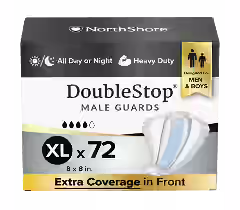 NorthShore DoubleStop Male Incontinence Guards