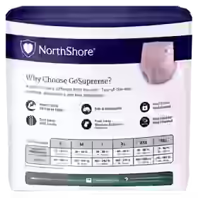 NorthShore GoSupreme 8-Hour Overnight HBL Incontinence Underwear
