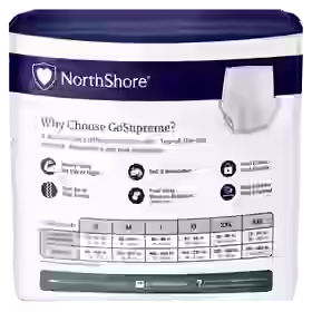 NorthShore GoSupreme 8-Hour Overnight HBL Incontinence Underwear