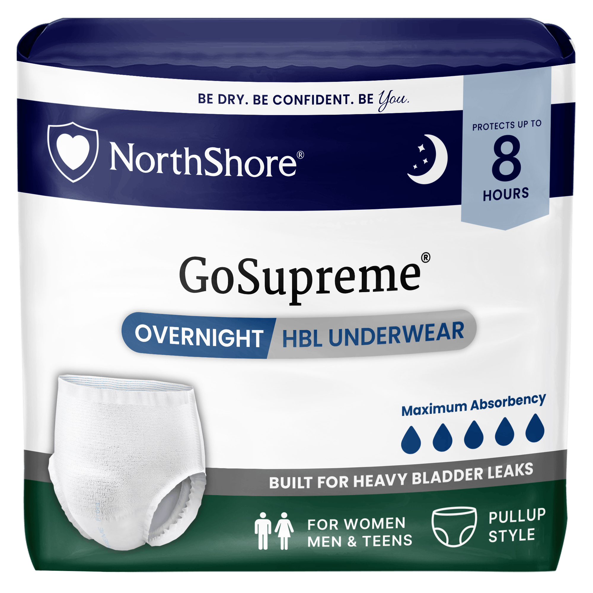 GoSupreme Overnight Pull-Up Underwear