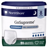 NorthShore GoSupreme 8-Hour Overnight HBL Incontinence Underwear