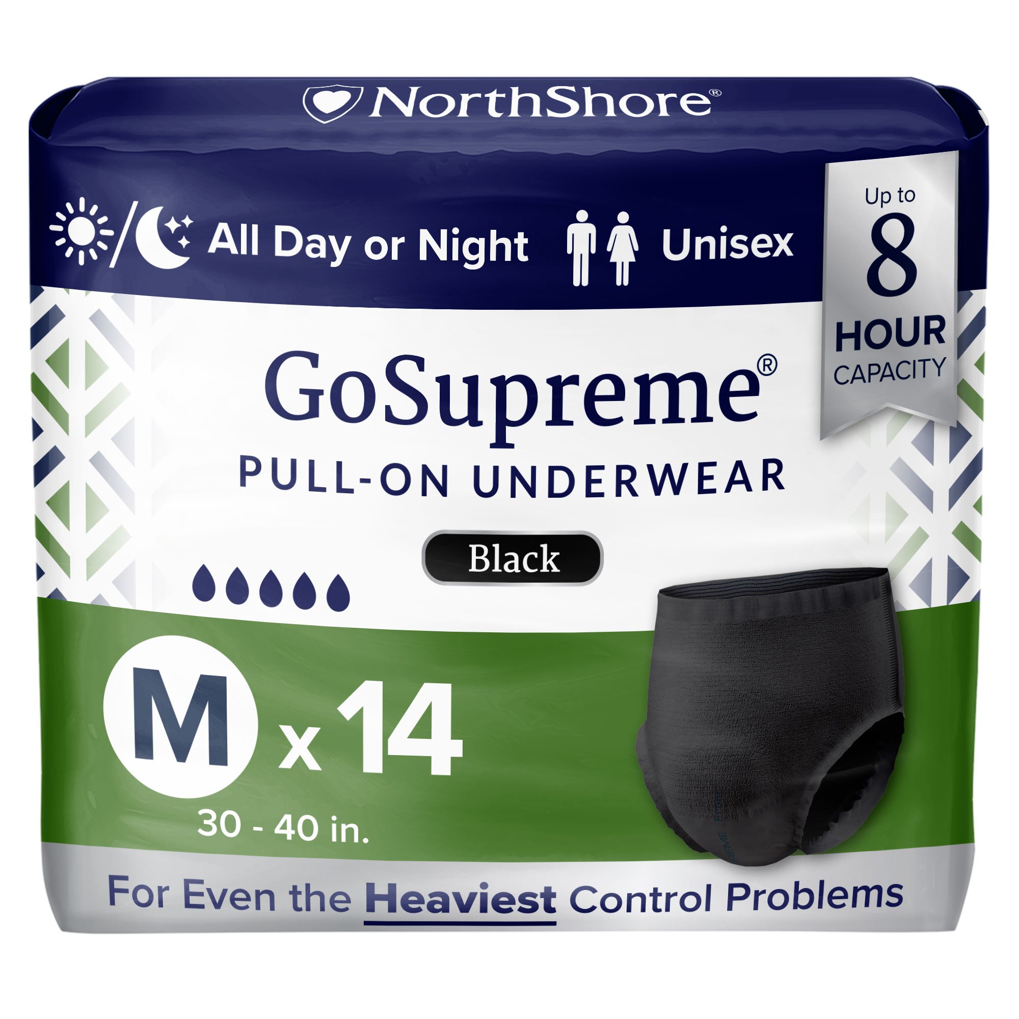 Unisex Adult Protective Underwear – Trial Pack of 2