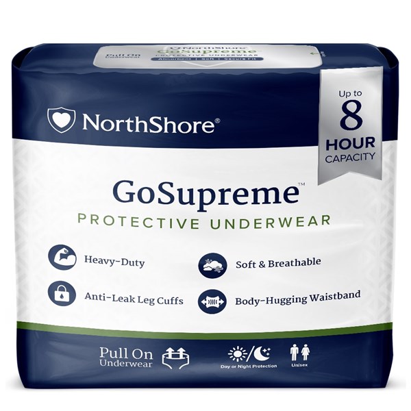 NorthShore GoSupreme Pull-On Style Adult Protective Underwear | Adult ...