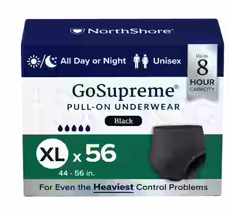 NorthShore GoSupreme Overnight 8-Hour Pull-Up Incontinence Underwear