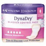 NorthShore DynaDry Bladder Control Incontinence Pads for Women