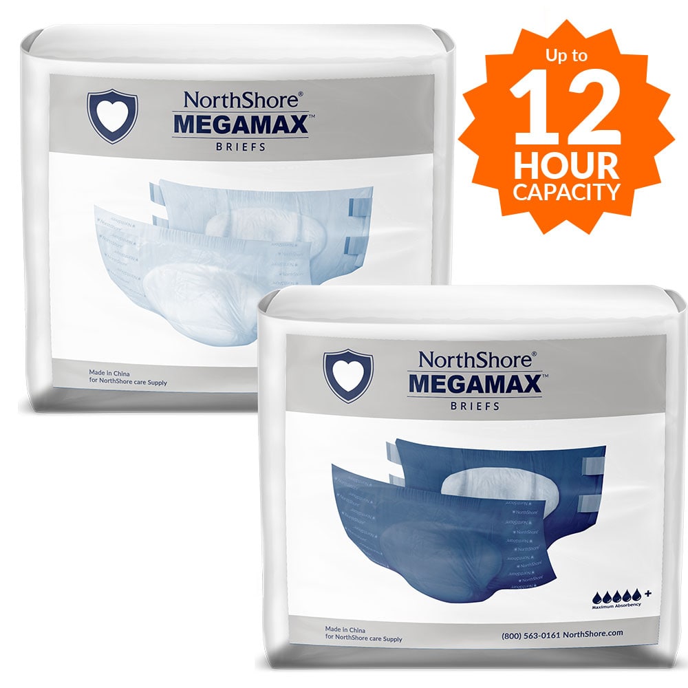 NorthShore MEGAMAX Tab-Style Briefs