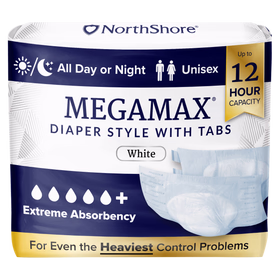 NorthShore MegaMax 12-Hour Overnight Diaper Style Briefs