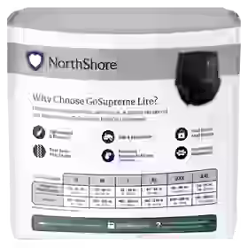 NorthShore GoSupreme Lite 6-Hour Daytime HBL Incontinence Underwear