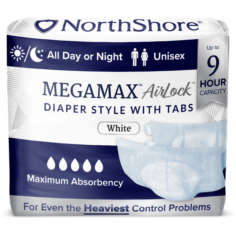 NorthShore MEGAMAX AirLock Tab-Style Briefs