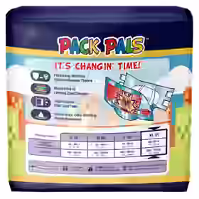 NorthShore PACK PALS 12-Hour Printed Adult Diapers