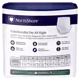 NorthShore GoSupreme Max 10-Hour Overnight HBL Incontinence Underwear