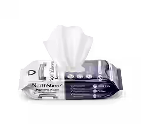 NorthShore Supreme Quilted Extra-Large Adult Cleansing Wipes