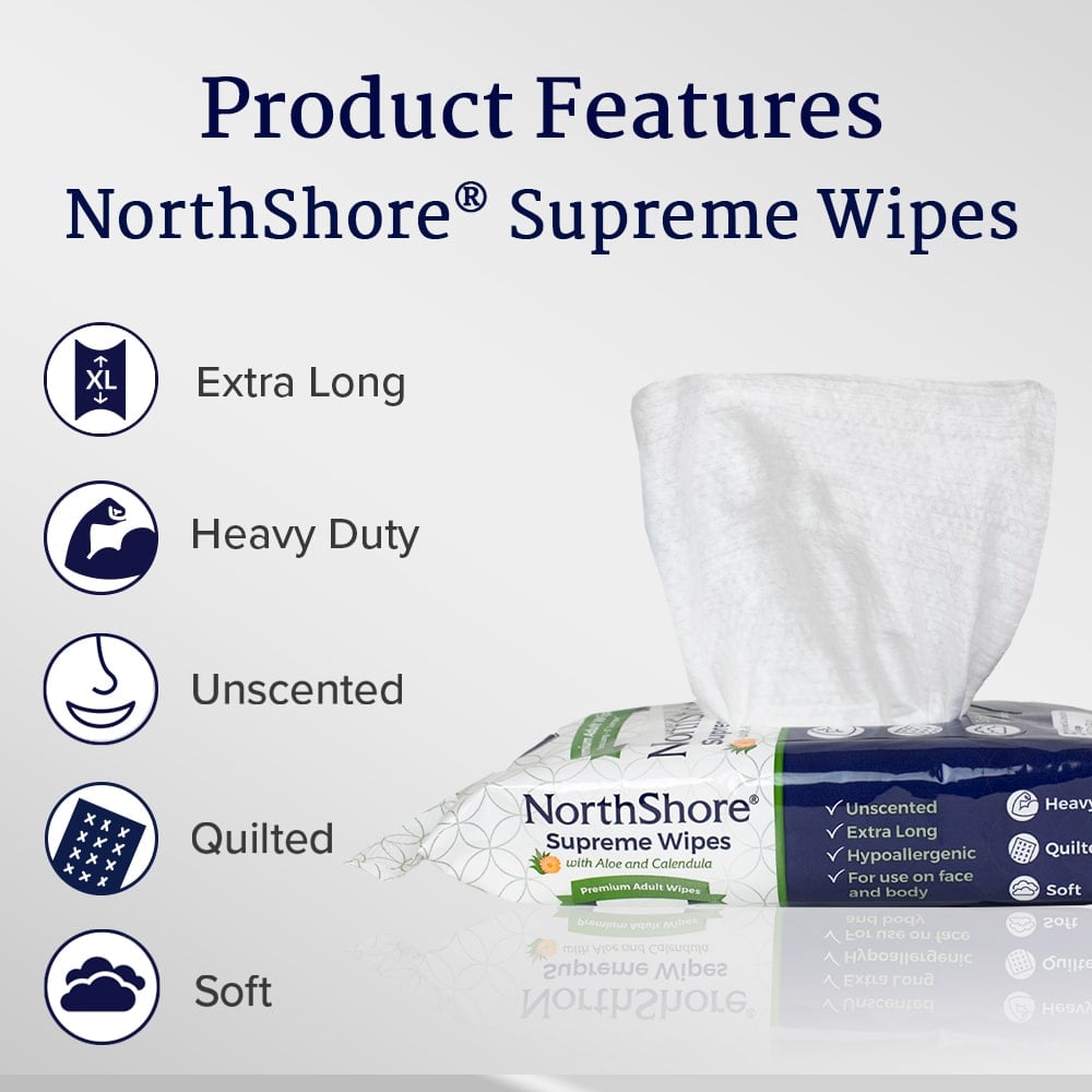 NorthShore Supreme Wipes Features