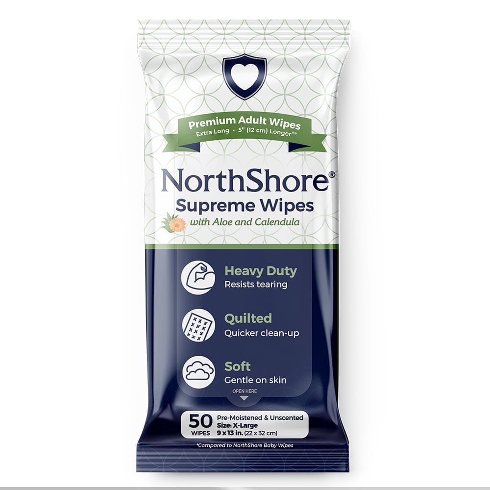 NorthShore Supreme Quilted Cleansing Wipes