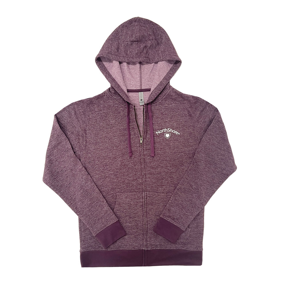 NorthShore Zip-Up Hoodie, Plum