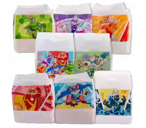 The PACK Diaper Panel Stickers