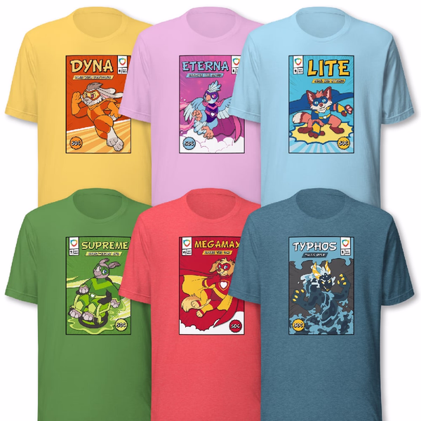 The PACK Comic Cover T-Shirt