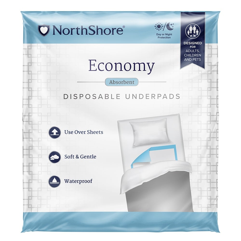 NorthShore Economy Disposable Underpads