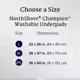 NorthShore Champion Washable Underpads