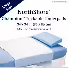 NorthShore Champion Tuckable Washable Underpads