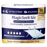 NorthShore MagicSorb Air Breathable Disposable Bed Protectors