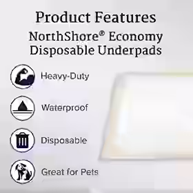 NorthShore Economy Puppy Pads