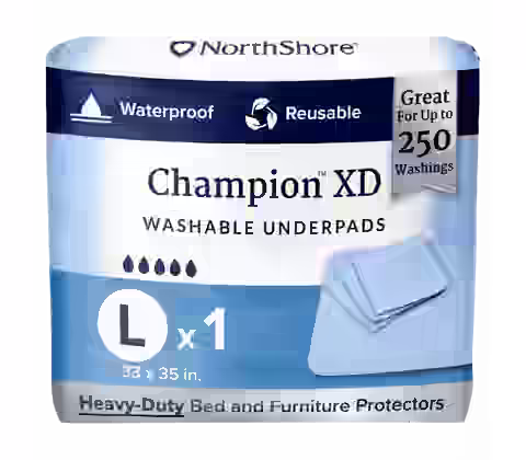 NorthShore Champion XD Premium Washable Bed Protectors (Underpads)
