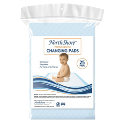 NorthShore Premium Blue Disposable Baby Changing Pads