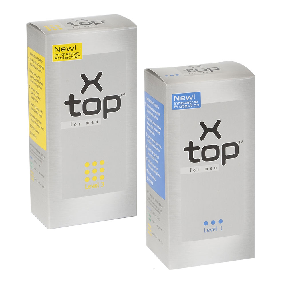 X Top Male Incontinence Pouch