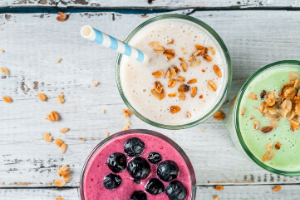 group of smoothies